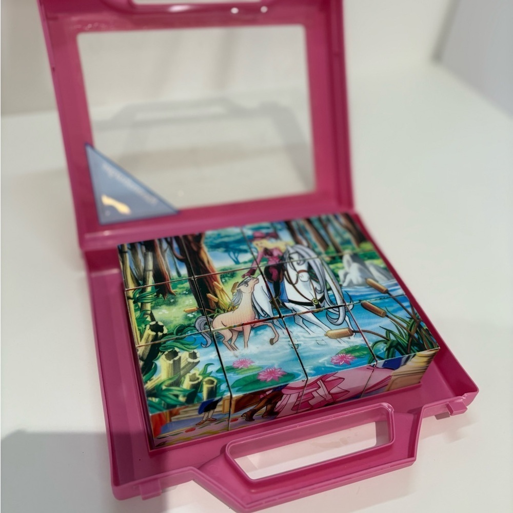 Ravensburger Pink Princess 9-1 Puzzle with Carrying Case-Complète - Picture 7 of 7